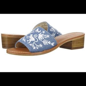 NWOT Soludos Otomi city slide sandals